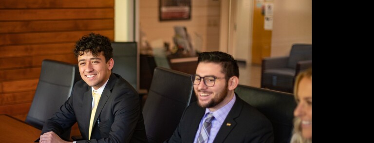 People in a working environment