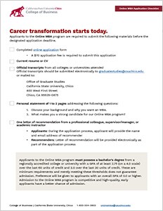 Application Checklist Thumbnail
