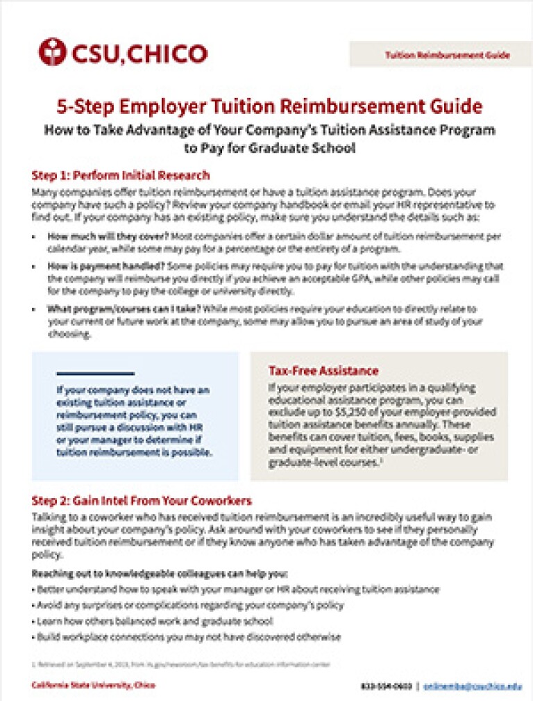 Tuition Reimbursement Guide