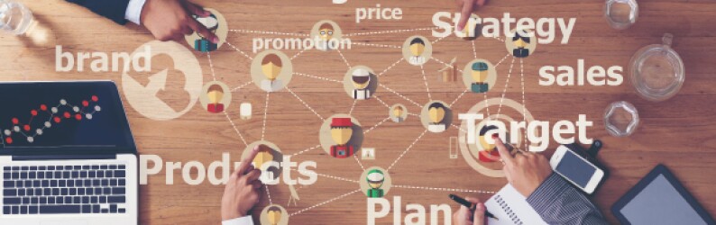 Marketing strategy diagram