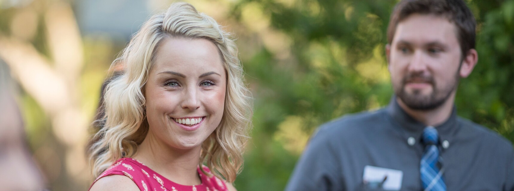 California State University, Chico student smiling outside